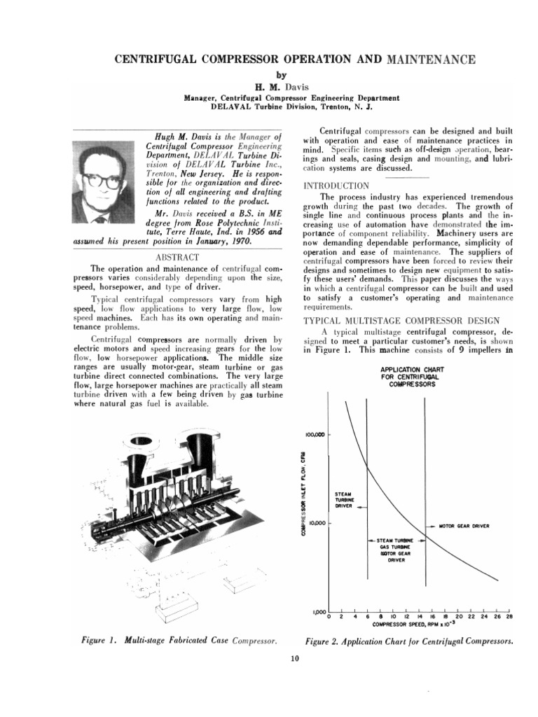 Centrifugal Compressor Operation and Maintenance | PDF | Gas Compressor ...