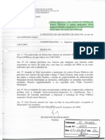 Decreto 001-2007 - Preço Público