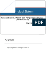 1 - Simulasi Sistem (SS1)