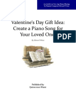 Valentine's Day Gift Idea: Create A Piano Song For Your Loved One!