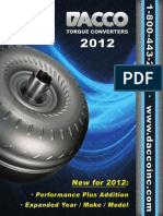 2012 Torque Converter Catalog