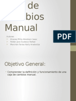 Caja de Cambios Manual