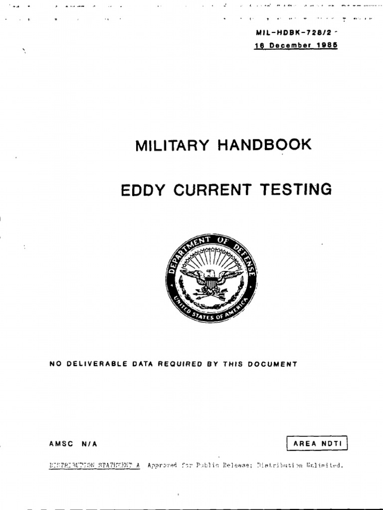 Eddy Current Testing Handbook | PDF | Inductor | Electromagnetic Induction