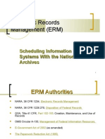 Electronic Records Management (ERM)
