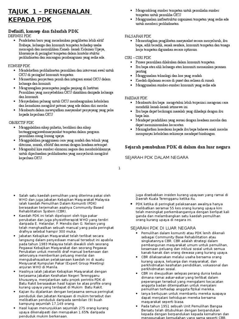 Nota Pdk Power Pdf