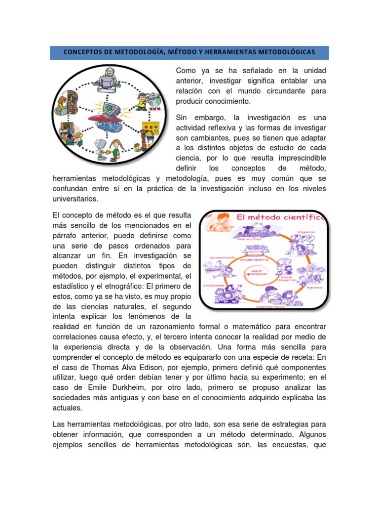 3.2 Utilidad y Características de La Metodología de La