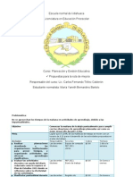 Propuestas de La Ruta de Mejora