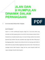 Kumpulan Dan Fungsi Kumpulan Dinamik Dalam Perniagaan