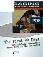 Fisher First 20 Days Focus On Student Collaboration