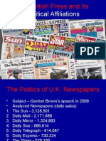 Political Affiliations: The British Press and Its
