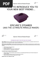 Download  Epicure Steamer Recipes by KarynEsmond SN253206657 doc pdf