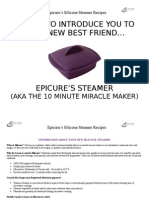  Epicure Steamer Recipes