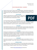 Correntes Literárias Usadas Por Fernando Pessoa