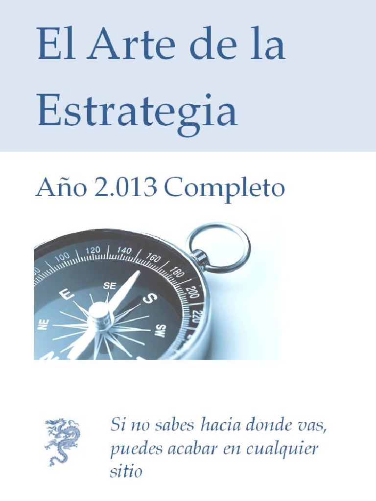 2013 El Arte de La Estrategia | PDF
