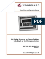 505 Digital Governor For Steam Turbines With Single or Split-Range Actuators