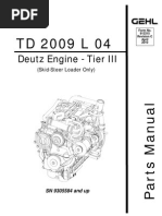 Deutz TD 2009 L4 Engine