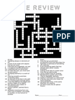 line review crossword