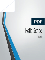Hello Scribd