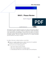 Lecture Notes WAV1: Phasor Review