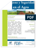 Charla Higiene y Seguridad Agropecuaria PDF