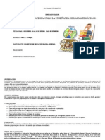 Seminario- Metodología Estrategias Para La Esnseñanza de Las Matemáticas