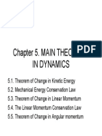 Chapter 5. MAIN THEOREMS in Dynamics