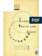 A. J. Ayer - Language, Truth, and Logic PDF