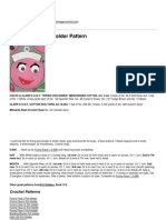 Crochet Patterns - Funny Face III Potholder Pattern - 2013-11-21 PDF