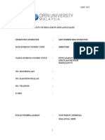 Contoh Assignment Matematik