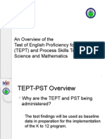 TEPT-PST Overview and Administration Guidelines