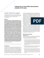 The Use of Oral Cyclosporin to Treat Feline Dermatoses- A Retrospective Analysis of 23 Cases (Pages 201–206)