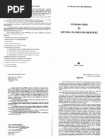 Metoda Elementelor Finite | PDF