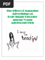 Download The Effect of Magazine Advertising on Body Image Disorder Among Young Adolescent Girls by Roshni Mahapatra SN25325017 doc pdf
