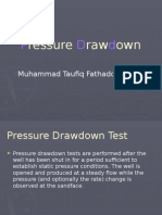 Modul IV Pressure Drawdown