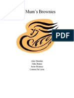 Business Plan Chocolate Brownie Cookbooks Food Wine