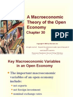 A Macroeconomic Theory of The Open Economy