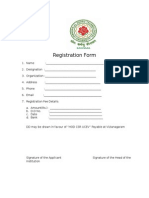 Registration Form