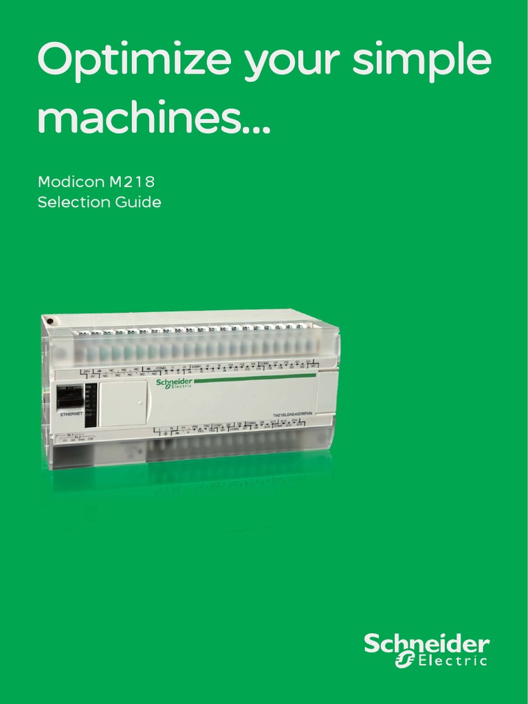 M218selection Guide en 201107 | PDF | Programmable Logic Controller ...