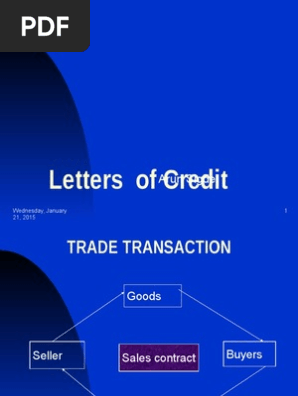 Letter of credit