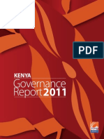Kenya Annual Governance Report, 2011