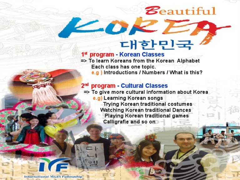 Korean Language and Culture Classes | PDF