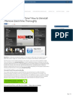 How To Remove QuickTime With Ease