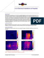 Infrared Inspection On Electrical Installations at Hospitals