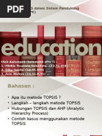 Download SPKMetode Topsis by DickiWahyu SN253271115 doc pdf