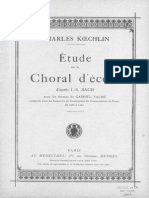 Koechlin Charles Etude Sur Le Choral Decole