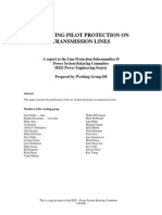 IEEE-PSRC Report D8 Justifying Pilot Protection on TL