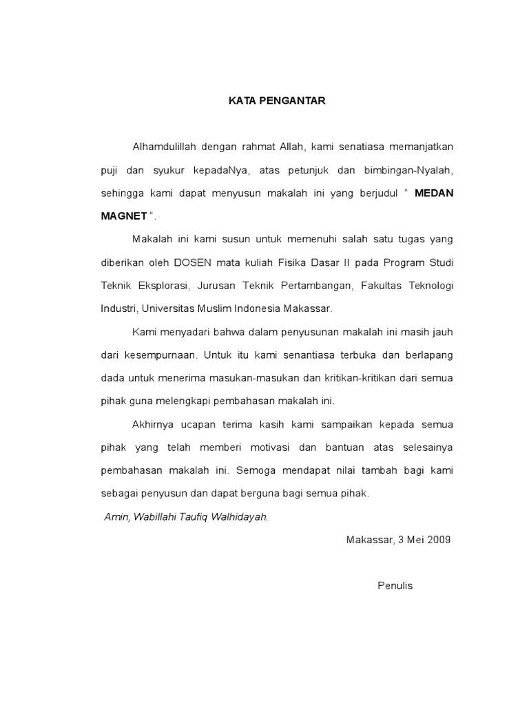 Makalah Medan Magnet