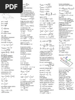 (eBook - ITA - FISICA) Formulario (Meccanica e Elettromagnetismo)