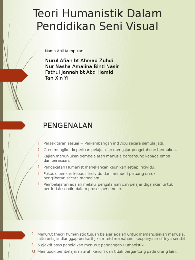 Teori Humanistik Pdf