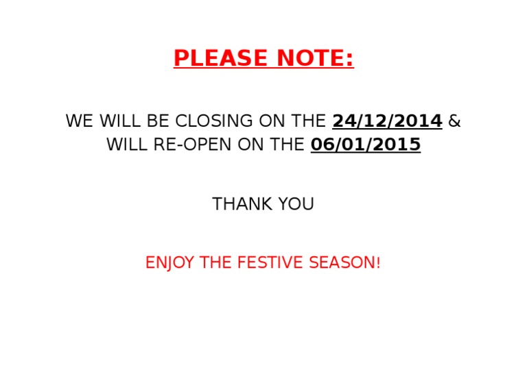 Please Note | PDF